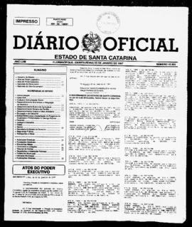 Diário Oficial do Estado de Santa Catarina. Ano 63. N° 15586 de 02/01/1997