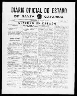 Diário Oficial do Estado de Santa Catarina. Ano 20. N° 4966 de 25/08/1953