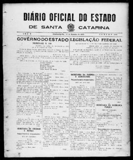 Diário Oficial do Estado de Santa Catarina. Ano 5. N° 1395 de 11/01/1939