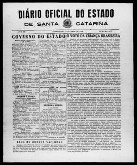 Diário Oficial do Estado de Santa Catarina. Ano 9. N° 2273 de 09/06/1942
