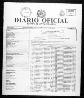 Diário Oficial do Estado de Santa Catarina. Ano 73. N° 18152 de 28/06/2007