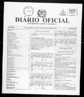 Diário Oficial do Estado de Santa Catarina. Ano 72. N° 18039 de 09/01/2007
