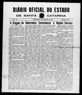 Diário Oficial do Estado de Santa Catarina. Ano 7. N° 1911 de 16/12/1940