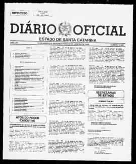 Diário Oficial do Estado de Santa Catarina. Ano 65. N° 16087 de 18/01/1999