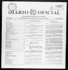 Diário Oficial do Estado de Santa Catarina. Ano 72. N° 17985 de 11/10/2006