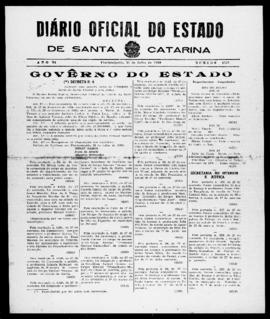 Diário Oficial do Estado de Santa Catarina. Ano 6. N° 1553 de 31/07/1939