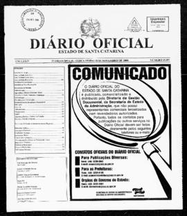 Diário Oficial do Estado de Santa Catarina. Ano 74. N° 18491 de 18/11/2008