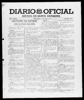 Diário Oficial do Estado de Santa Catarina. Ano 28. N° 6805 de 17/05/1961