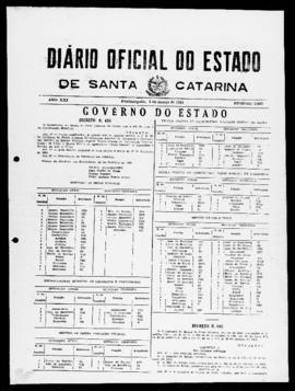 Diário Oficial do Estado de Santa Catarina. Ano 21. N° 5087 de 04/03/1954
