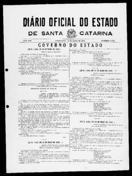 Diário Oficial do Estado de Santa Catarina. Ano 21. N° 5154 de 12/06/1954