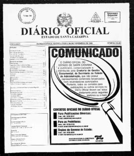 Diário Oficial do Estado de Santa Catarina. Ano 74. N° 18483 de 06/11/2008