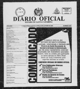 Diário Oficial do Estado de Santa Catarina. Ano 75. N° 18767 de 14/01/2010