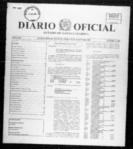 Diário Oficial do Estado de Santa Catarina. Ano 71. N° 17706 de 22/08/2005