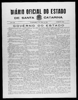 Diário Oficial do Estado de Santa Catarina. Ano 11. N° 2700 de 16/03/1944