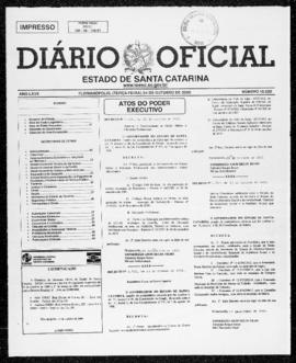 Diário Oficial do Estado de Santa Catarina. Ano 67. N° 16525 de 24/10/2000