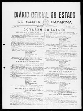 Diário Oficial do Estado de Santa Catarina. Ano 20. N° 5069 de 03/02/1954