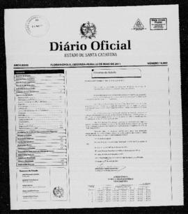 Diário Oficial do Estado de Santa Catarina. Ano 77. N° 19093 de 23/05/2011