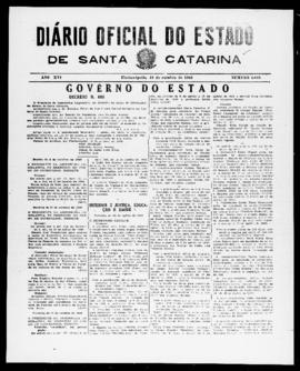 Diário Oficial do Estado de Santa Catarina. Ano 16. N° 4044 de 19/10/1949