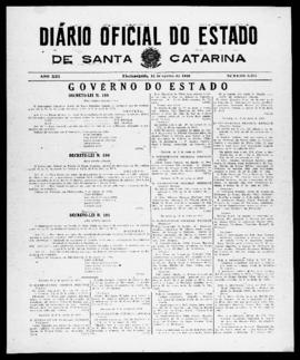 Diário Oficial do Estado de Santa Catarina. Ano 13. N° 3283 de 12/08/1946