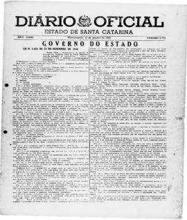 Diário Oficial do Estado de Santa Catarina. Ano 23. N° 5775 de 14/01/1957