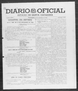 Diário Oficial do Estado de Santa Catarina. Ano 25. N° 6208 de 13/11/1958