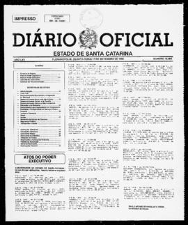 Diário Oficial do Estado de Santa Catarina. Ano 65. N° 16005 de 17/09/1998