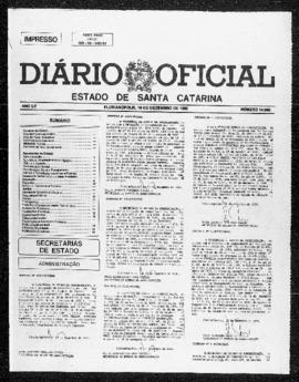 Diário Oficial do Estado de Santa Catarina. Ano 55. N° 14095 de 19/12/1990
