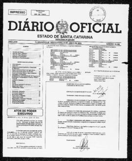 Diário Oficial do Estado de Santa Catarina. Ano 67. N° 16440 de 23/06/2000