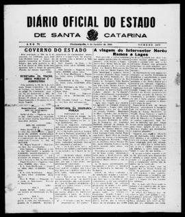 Diário Oficial do Estado de Santa Catarina. Ano 6. N° 1677 de 08/01/1940