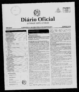 Diário Oficial do Estado de Santa Catarina. Ano 77. N° 19156 de 22/08/2011