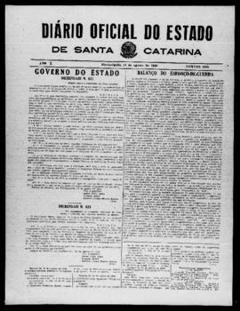 Diário Oficial do Estado de Santa Catarina. Ano 10. N° 2565 de 18/08/1943