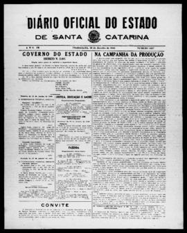 Diário Oficial do Estado de Santa Catarina. Ano 9. N° 2427 de 26/01/1943