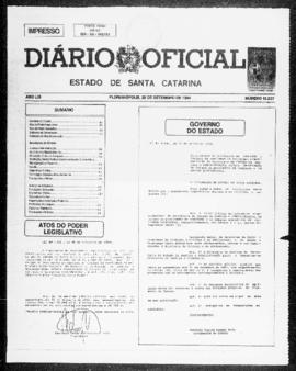 Diário Oficial do Estado de Santa Catarina. Ano 61. N° 15027 de 26/09/1994
