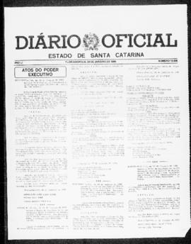 Diário Oficial do Estado de Santa Catarina. Ano 51. N° 12638 de 29/01/1985