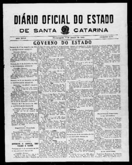 Diário Oficial do Estado de Santa Catarina. Ano 18. N° 4575 de 09/01/1952