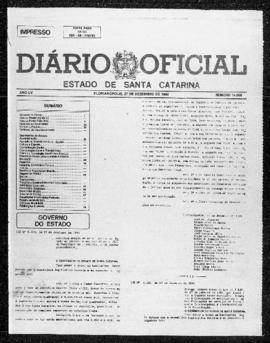 Diário Oficial do Estado de Santa Catarina. Ano 55. N° 14099 de 27/12/1990