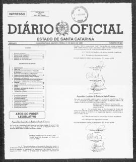 Diário Oficial do Estado de Santa Catarina. Ano 65. N° 15923 de 21/05/1998