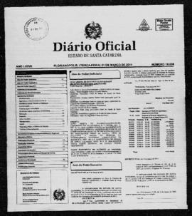 Diário Oficial do Estado de Santa Catarina. Ano 76. N° 19039 de 01/03/2011
