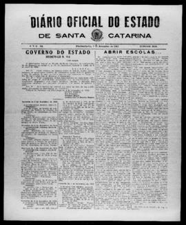 Diário Oficial do Estado de Santa Catarina. Ano 9. N° 2395 de 07/12/1942