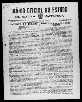 Diário Oficial do Estado de Santa Catarina. Ano 10. N° 2479 de 13/04/1943