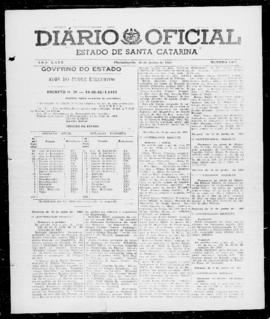 Diário Oficial do Estado de Santa Catarina. Ano 29. N° 7077 de 26/06/1962