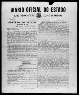 Diário Oficial do Estado de Santa Catarina. Ano 9. N° 2351 de 29/09/1942