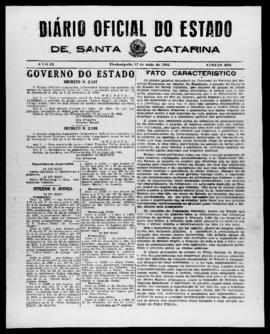 Diário Oficial do Estado de Santa Catarina. Ano 9. N° 2265 de 27/05/1942