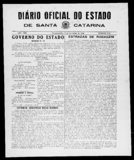 Diário Oficial do Estado de Santa Catarina. Ano 8. N° 2133 de 03/11/1941