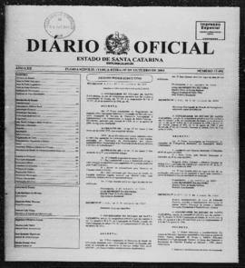Diário Oficial do Estado de Santa Catarina. Ano 70. N° 17492 de 05/10/2004