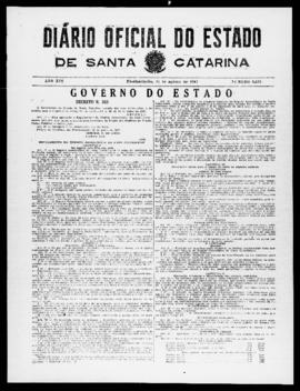 Diário Oficial do Estado de Santa Catarina. Ano 14. N° 3525 de 11/08/1947