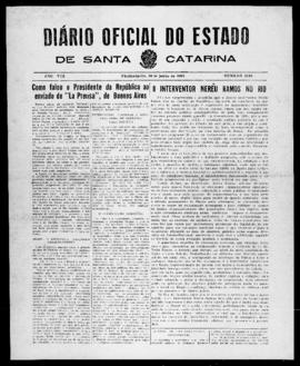 Diário Oficial do Estado de Santa Catarina. Ano 8. N° 2043 de 30/06/1941