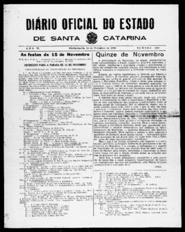 Diário Oficial do Estado de Santa Catarina. Ano 6. N° 1638 de 14/11/1939