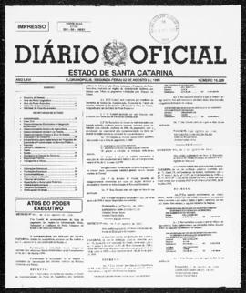 Diário Oficial do Estado de Santa Catarina. Ano 66. N° 16220 de 02/08/1999