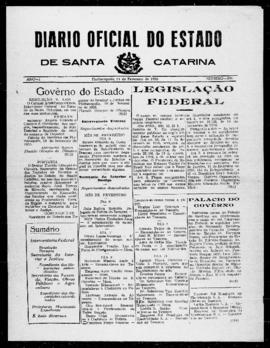 Diário Oficial do Estado de Santa Catarina. Ano 1. N° 278 de 14/02/1935
